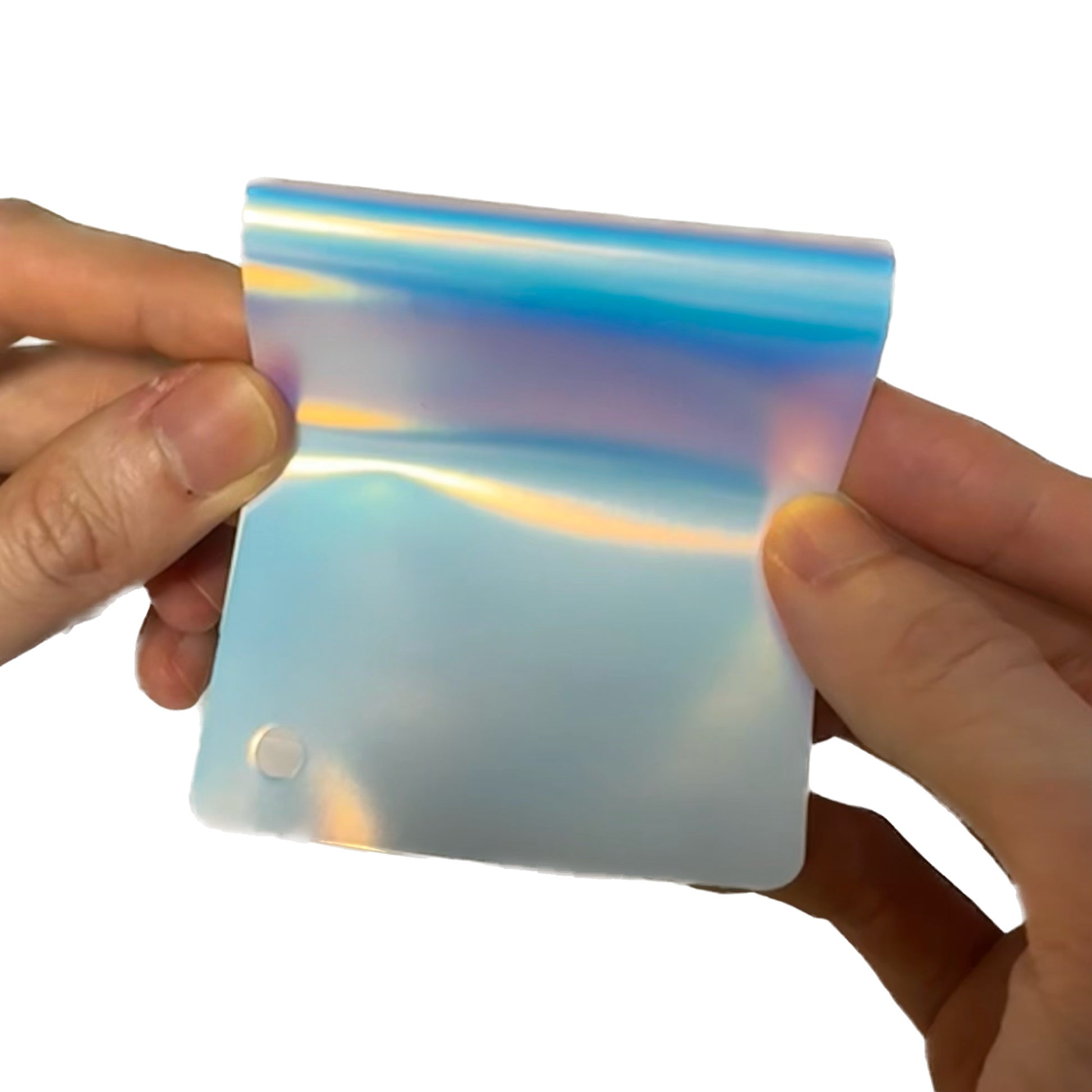 Opal Chrome White Vinyl Wrap (Non-Stretchable)