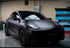 Satin Chrome Metal Black Vinyl Wrap Tesla