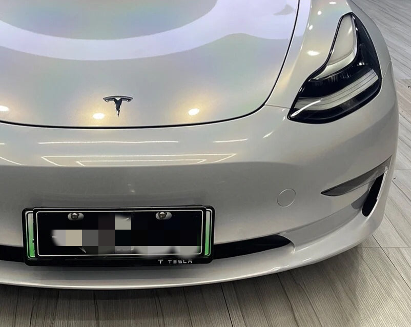 Laser Gloss White Vinyl Wrap Color Car