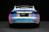 Laser Satin Chrome White Vinyl Wrap Colored
