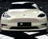 Super Gloss Pepper White Vinyl Wrap Vehicle