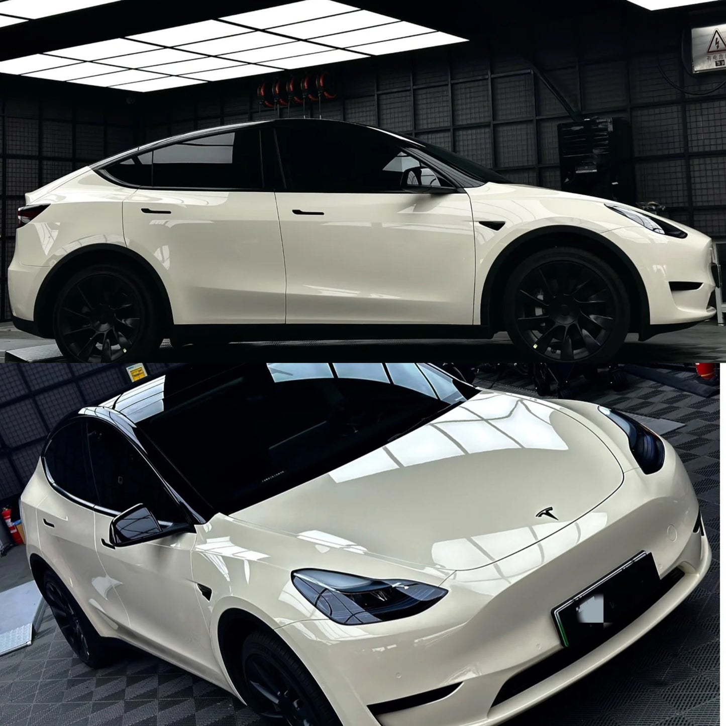 Super Gloss Pepper White Vinyl Wrap