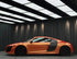 Color Shift Satin Gold Orange Vinyl Wrap
