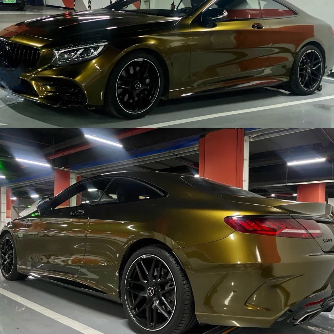 Paint Metallic Solar Eclipse Gold Car Wrap Supplier – CARLIKE WRAP