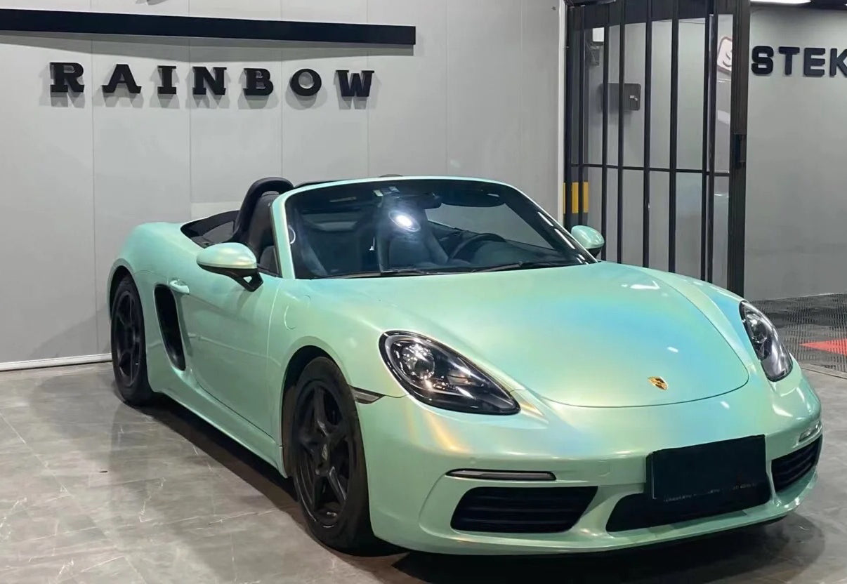 Laser Gloss Tiffany Vinyl Wrap