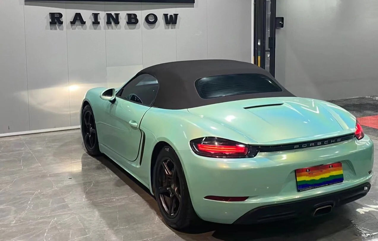 Laser Gloss Tiffany Vinyl Wrap