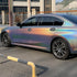 Laser Matte Silver Vinyl Wrap