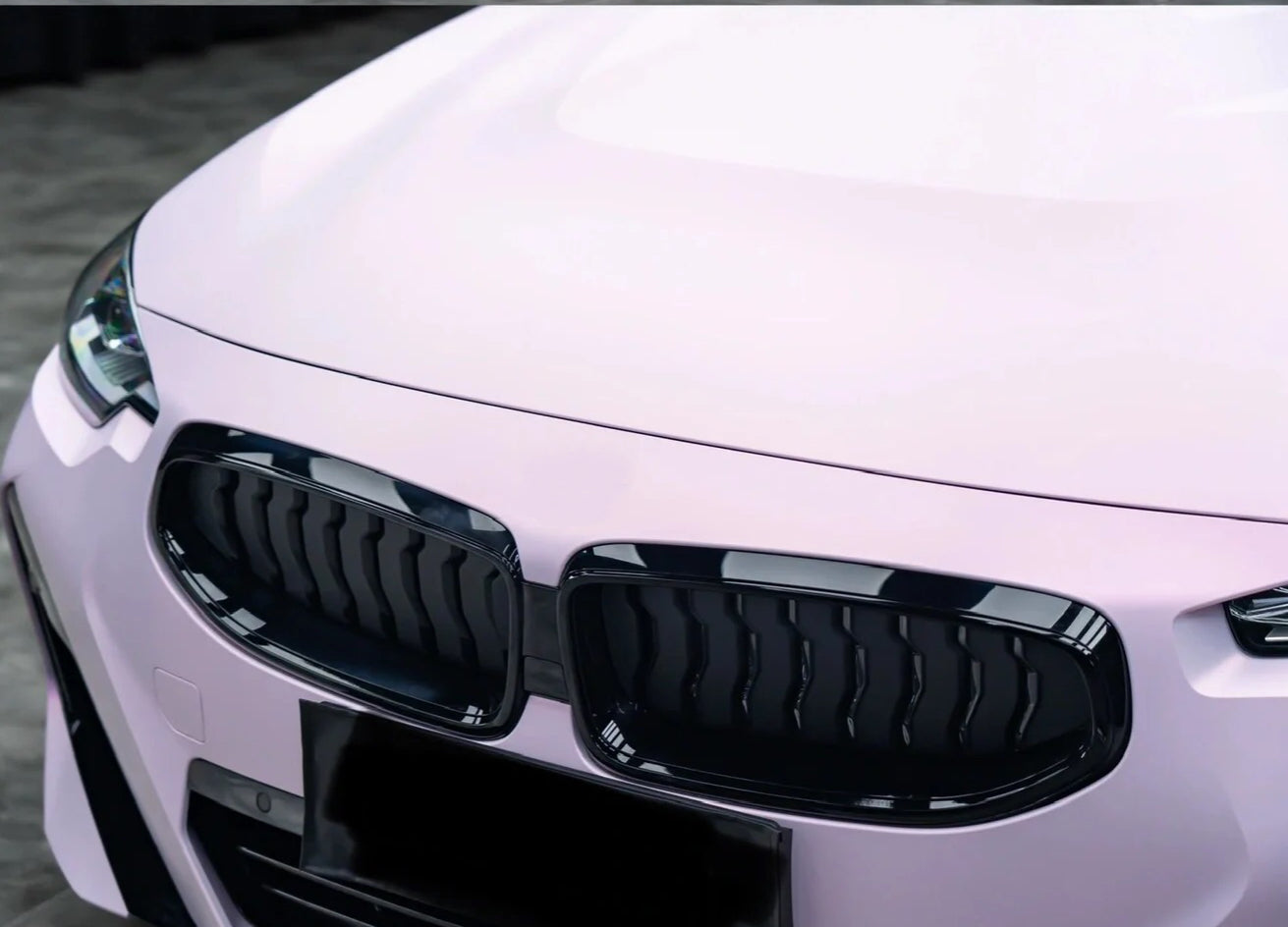 Satin Chrome Lolita Pink Car Wrap