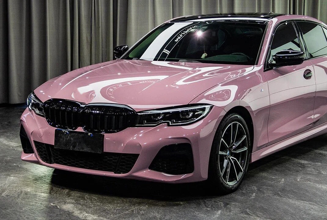 Super Gloss Pink Car Wrap