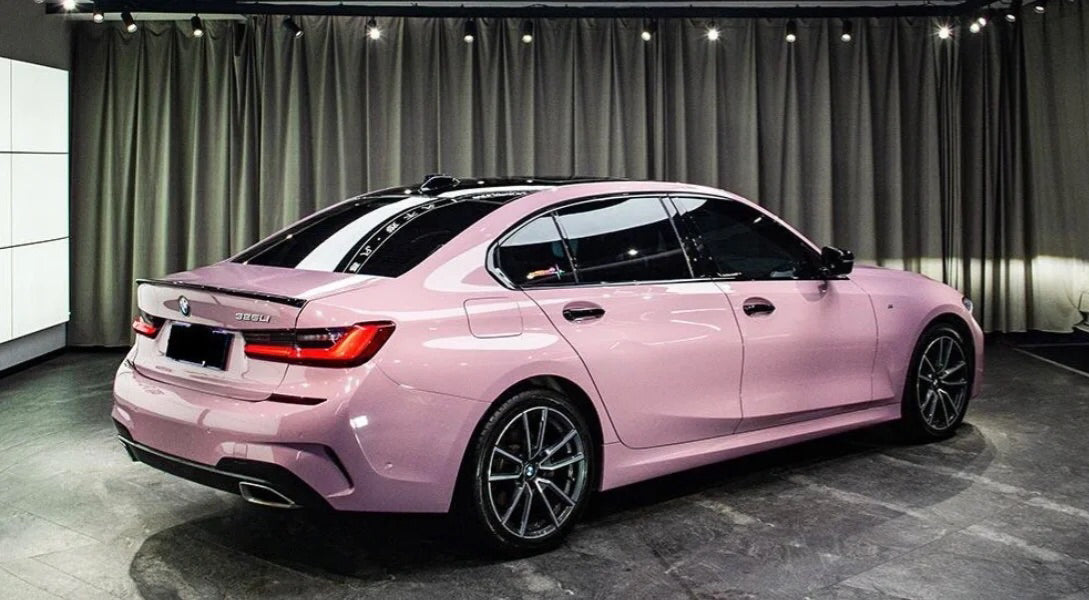 Gloss Plum Pink Car Wrap