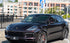 Gloss Metallic Black Red Car Wrap