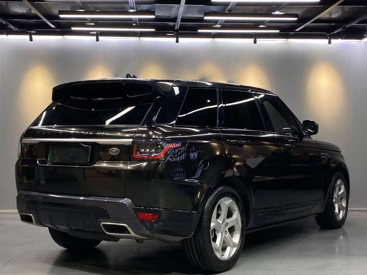 Gloss Metallic Black Gold Car Wrap Vinyl Film