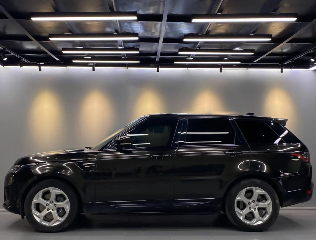 Gloss Metallic Black Gold Car Wrap Vinyl Color
