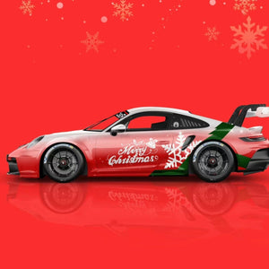 Christmas Custom Design Car Wrap by RAXTiFY 
