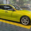 Gloss Metallic OSD Yellow Car Wrap