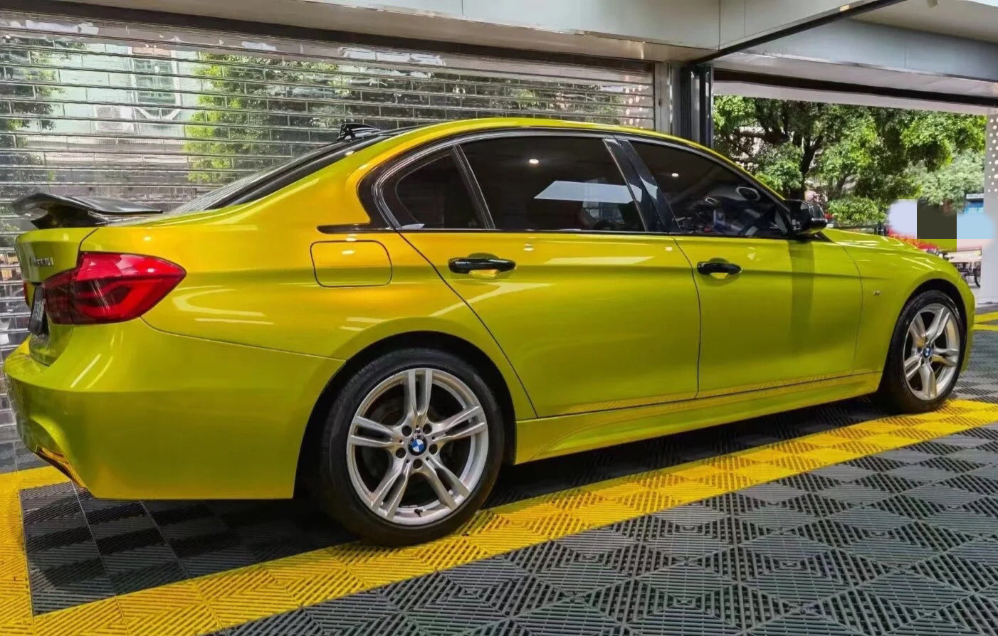 Gloss Metallic OSD Yellow Car Wrap Color