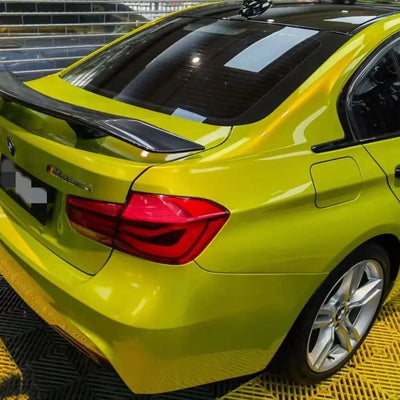 Gloss Metallic OSD Yellow Car Wrap Vinyl Color