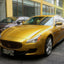 Gloss Metallic Amber Gold Car Wrap