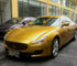 Gloss Metallic Amber Gold Car Wrap Vinyl