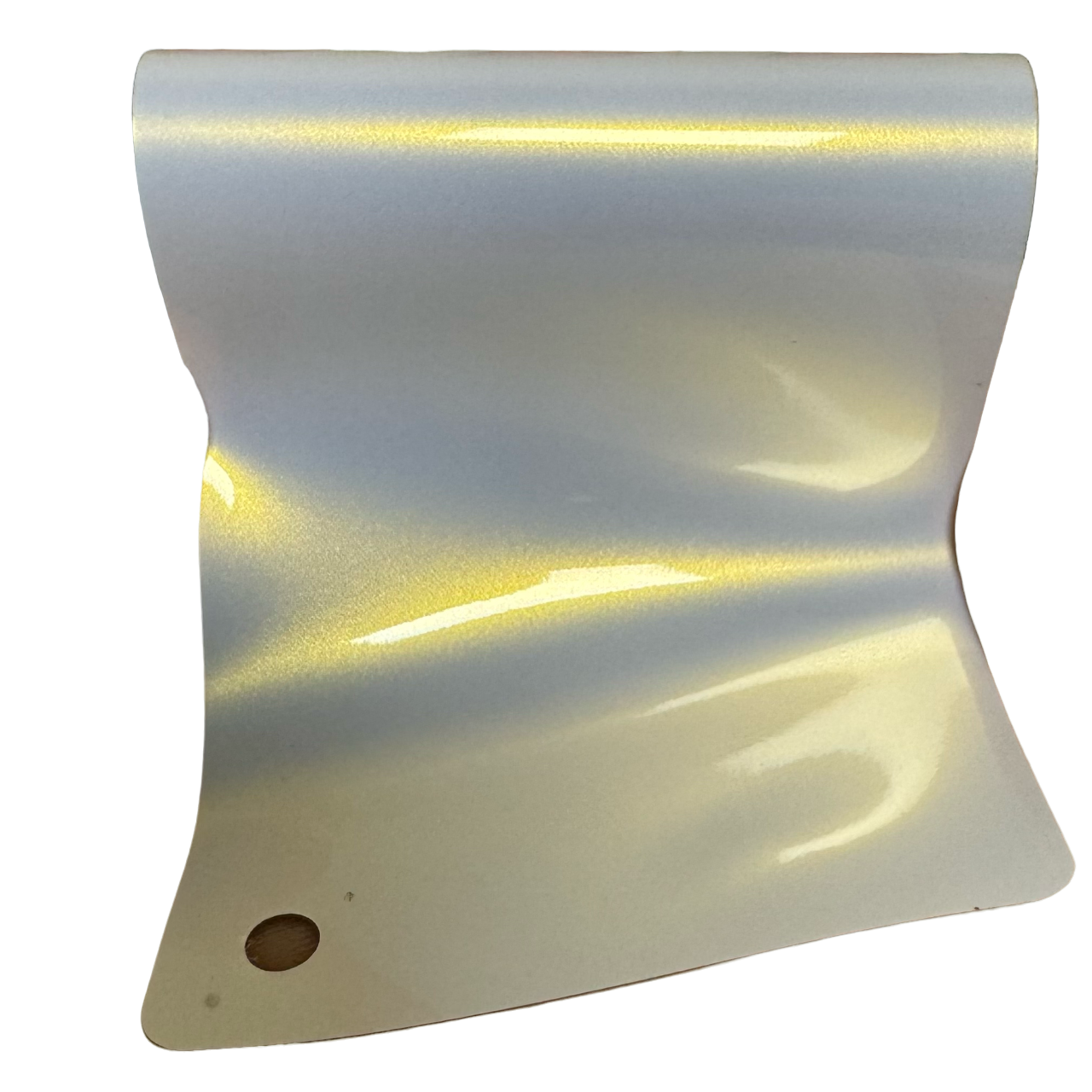 Color Shift White Gold Vinyl Wrap Color