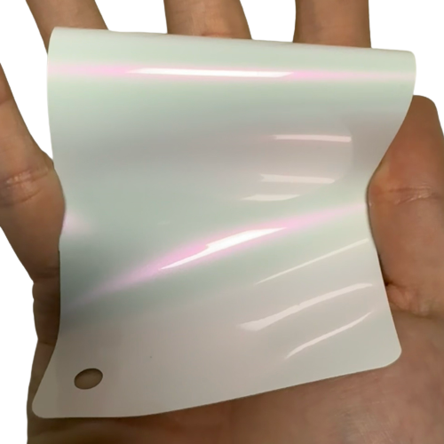 Color Shift White Red Vinyl Wrap Color Film