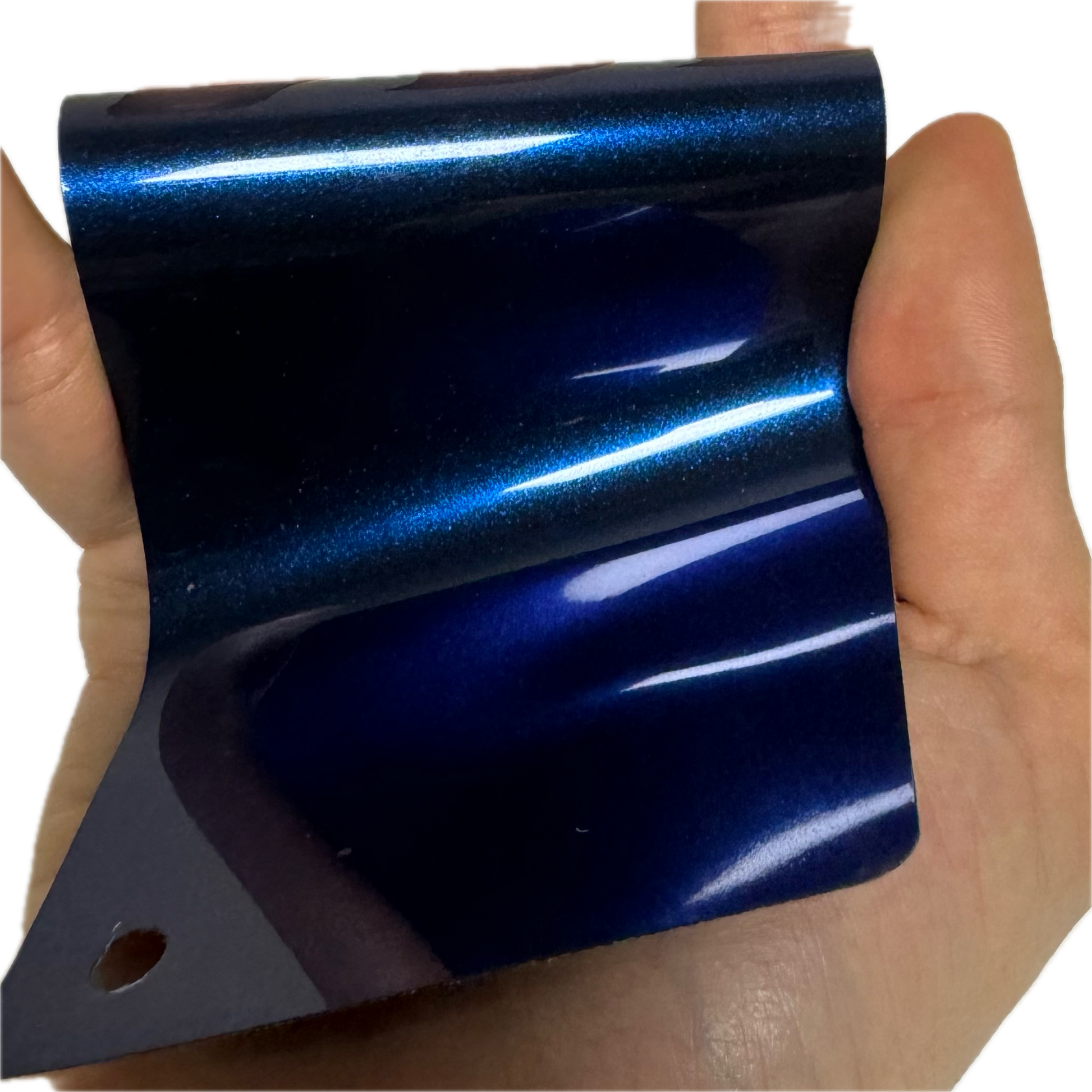 Gloss Metallic Indigo Blue Vinyl Wrap