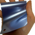 Gloss Metallic Silver Lake Blue Vinyl Wrap