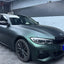 Satin Chrome Hunter Green Car Wrap Color 