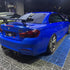 Gloss Metallic Glitter Dark Blue Car Wrap
