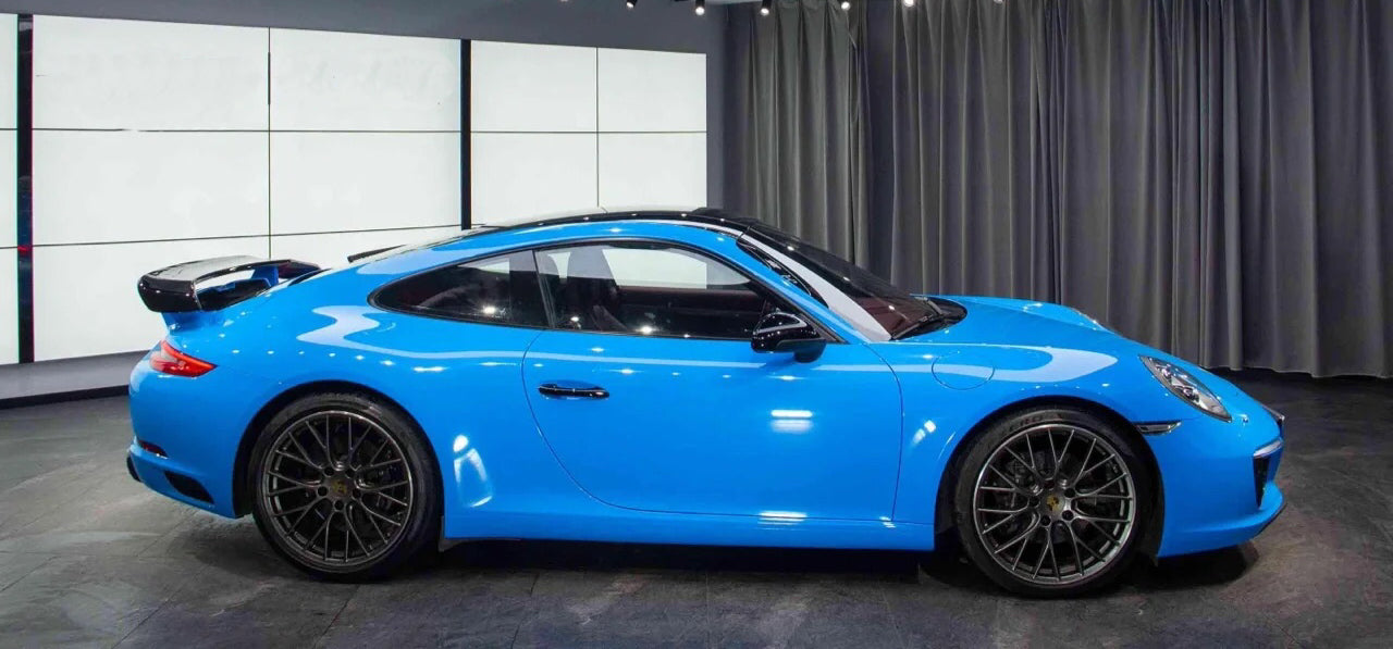 Super Gloss Baby Blue Car Wrap
