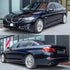 Gloss Metallic Black Blue Car Wrap