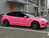 Tesla Super Gloss Pink Car Wrap