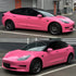 Tesla Super Gloss Pink Car Wrap