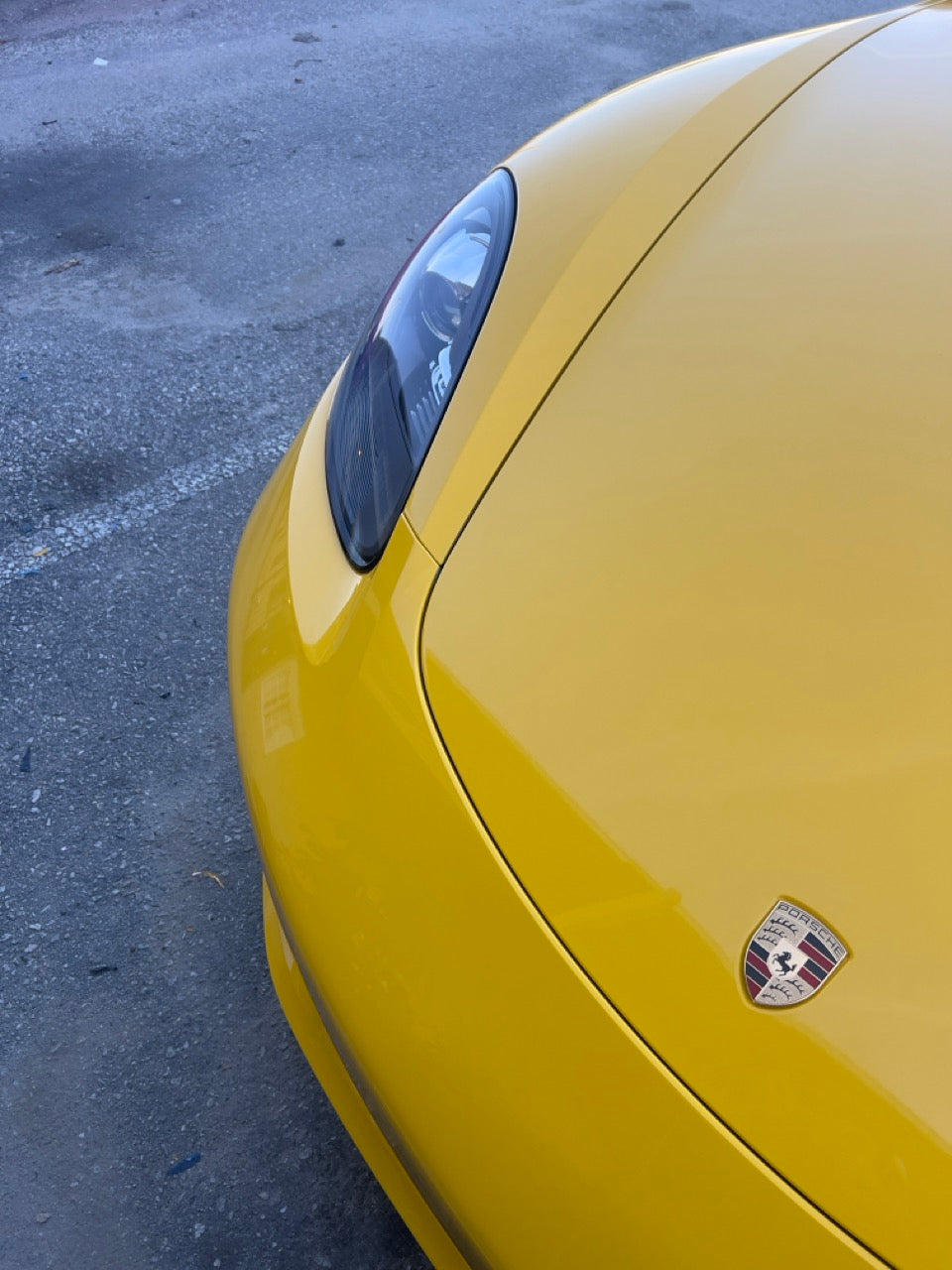 Super Gloss Sunflower Yellow Car Wrap