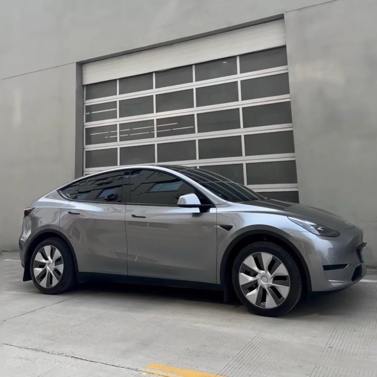 Gloss Metallic Agate Grey Car Wrap