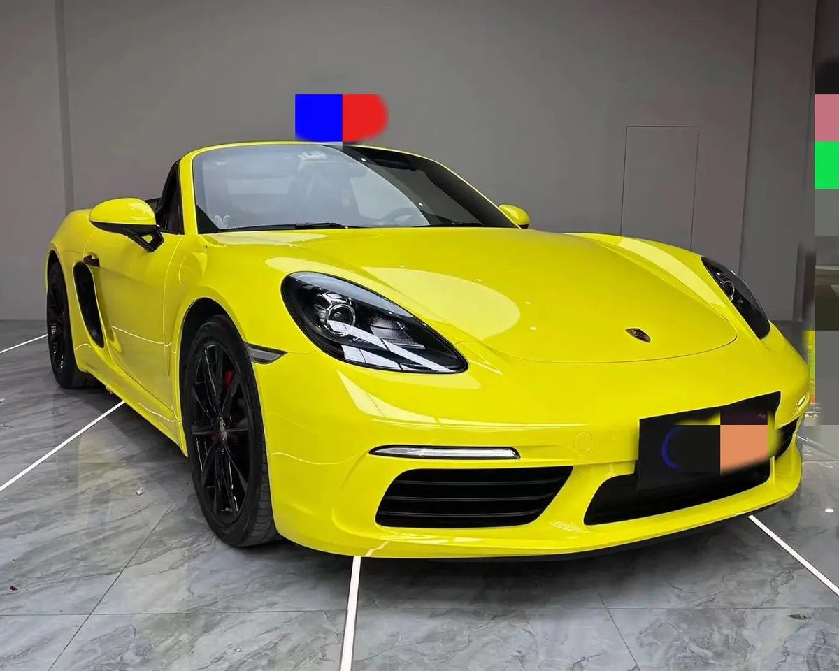 Lemon Color Car Super Gloss Lemon Yellow Car Wrap – RAXTiFY