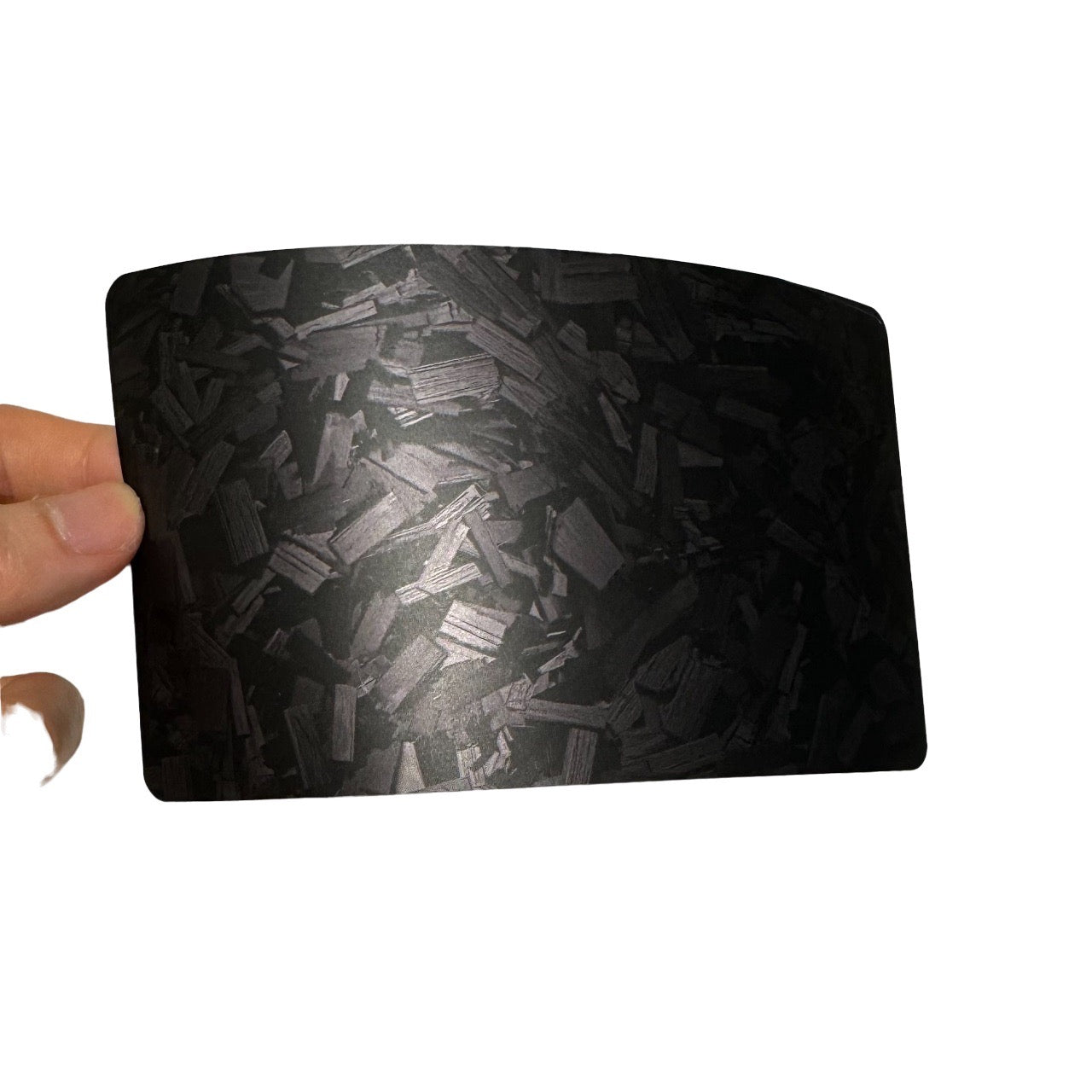 Camouflage Matte Black Forged Carbon Vinyl Wrap