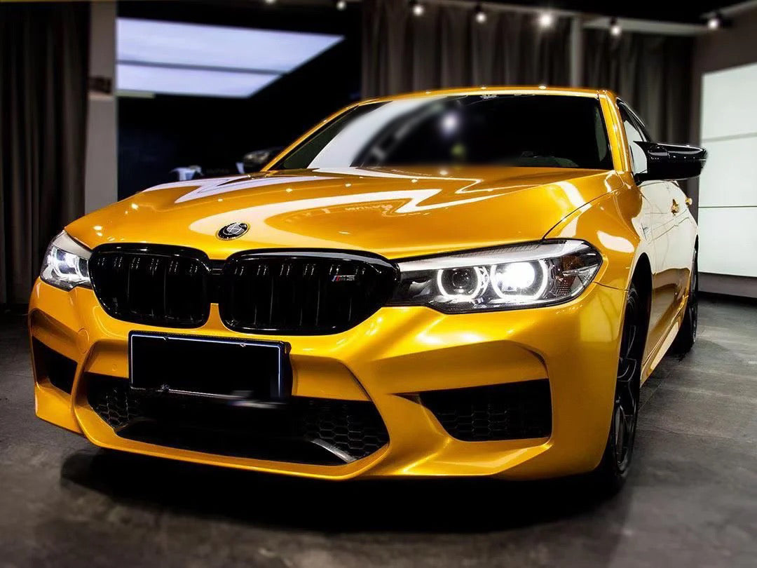Gloss Metallic Secret Gold Vinyl Wrap