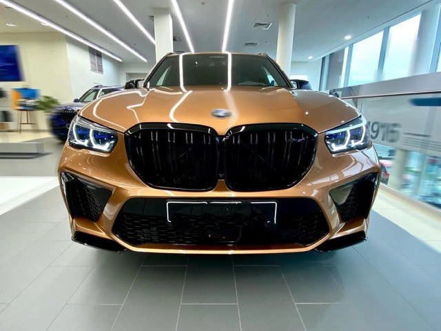 Gloss Metallic Caramel Brown Vinyl Wrap Auto