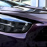 Color Shift Galaxy Dust Black Red Vinyl Wrap Partial