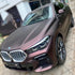 Satin Chrome Black Red Vinyl Wrap Car