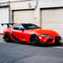 Super Gloss Ferrari Red Vinyl Wrap