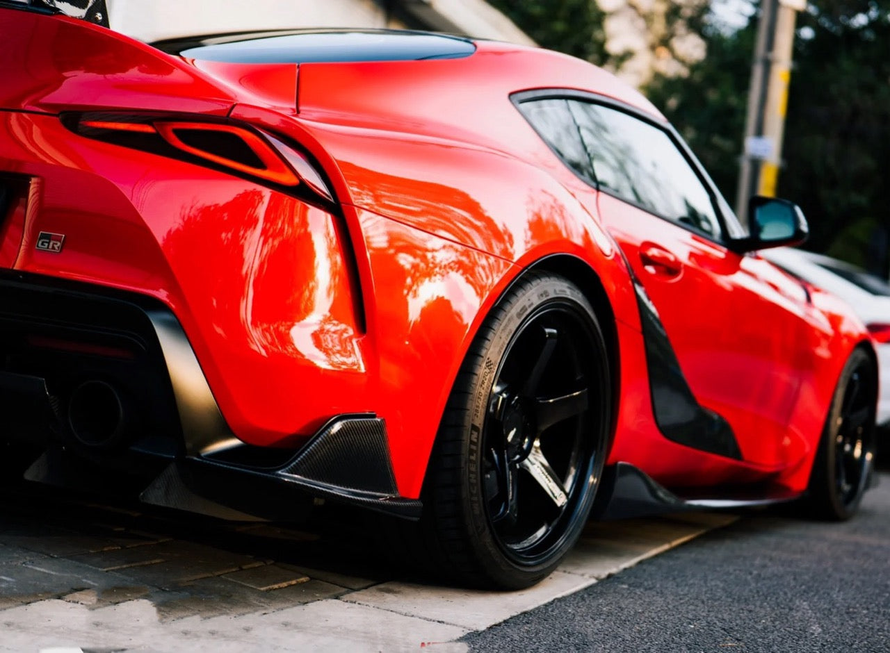 Super Gloss Ferrari Red Vinyl Wrap