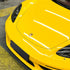Super Gloss Corn Yellow Vinyl Wrap Porsche
