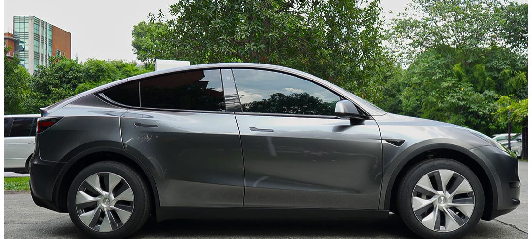 Gloss Metallic Brown Steel Car Wrap