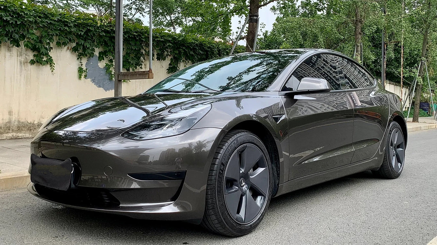 Gloss Metallic Liquid Brown Car Wrap