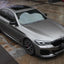 Satin Chrome Liquid Gray Car Wrap