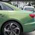 Color Shift Rainbow Drift Emerald Green Vinyl Wrap Partial