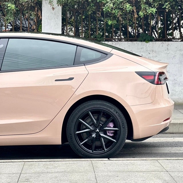 Super Gloss Milktea Vinyl Wrap Colored