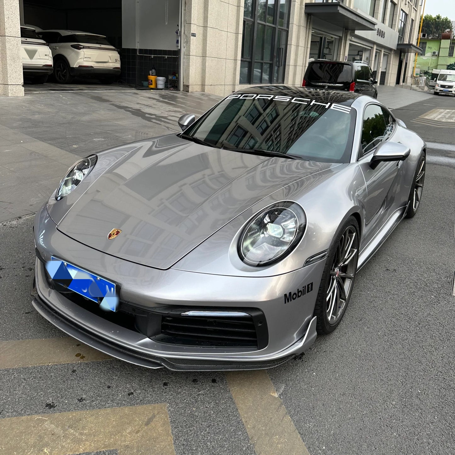 Gloss Metallic GT Silver Car Wrap